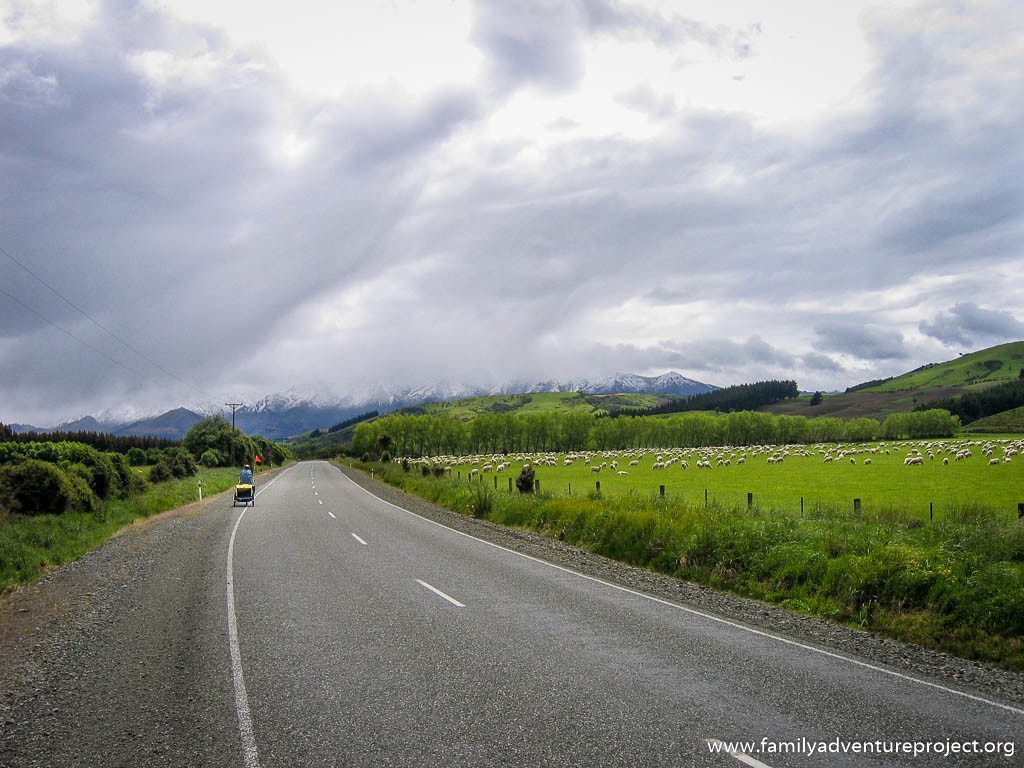 Cycling in Southland, New Zealand