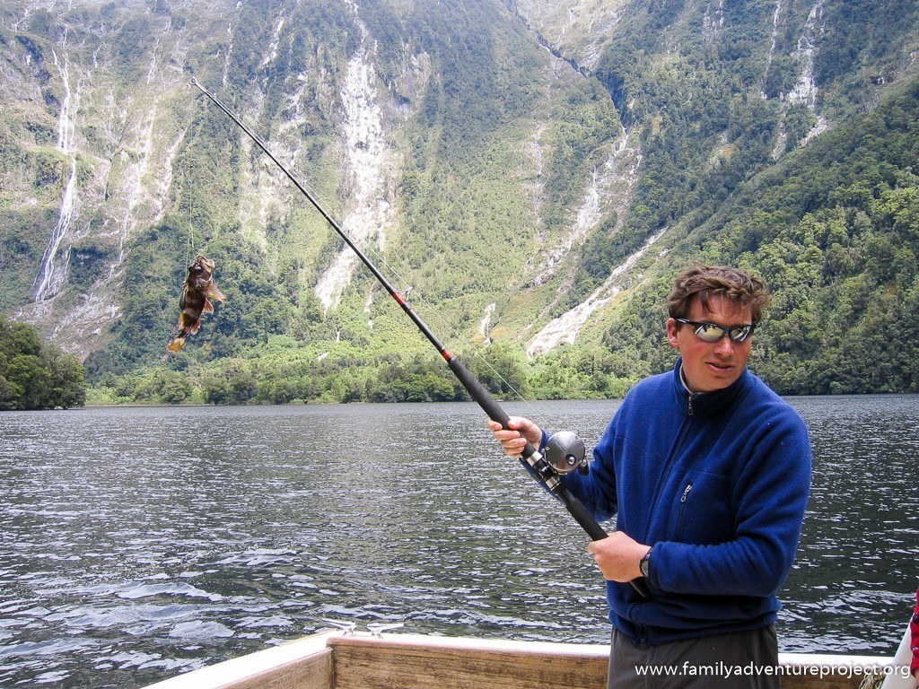 Fishing in Doubtful Sound