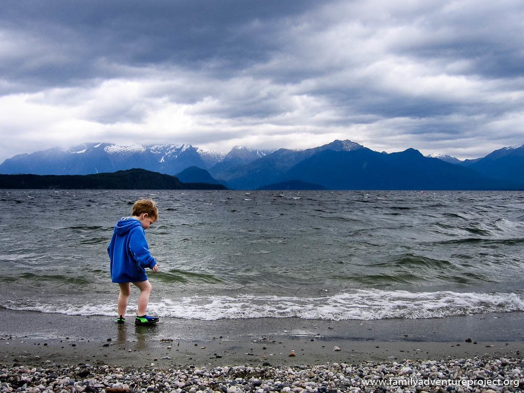 Paddling in the Fjords or Fjordland at Te Anua, New Zealand