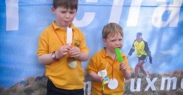 Kids at Kepler Challenge, Te Anau, New Zealand