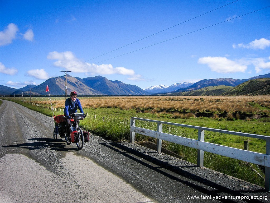 Cycling in Southland New Zealand