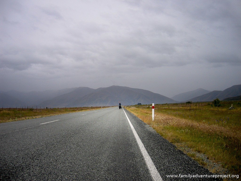 Cycling MacKenzie Country New Zealand