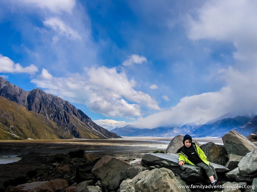Matthew in Mount Cook Aoraki National Park New Zealand