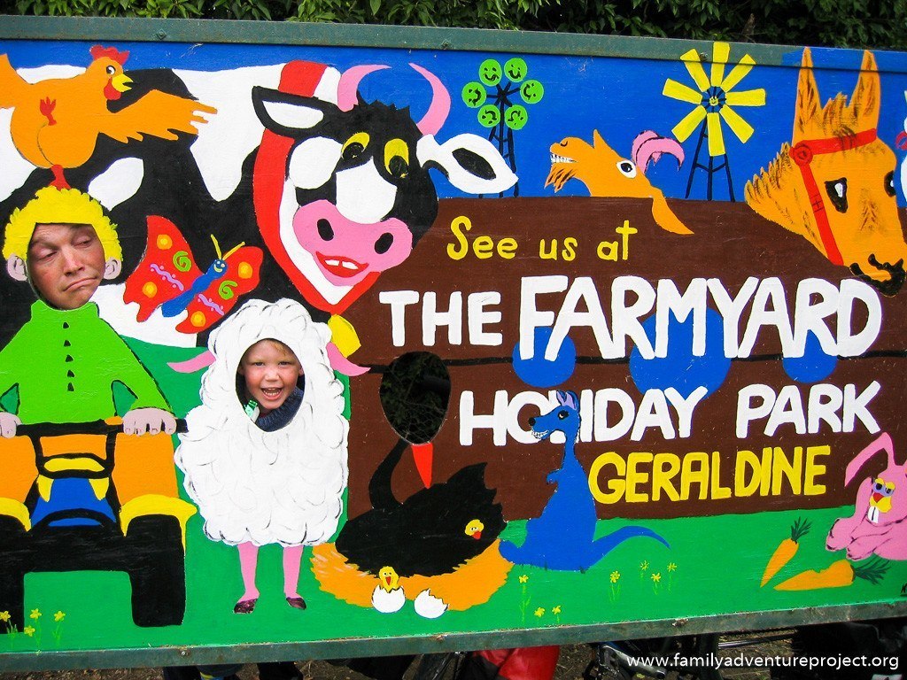 Farmyard Holiday Park Geraldine New Zealand