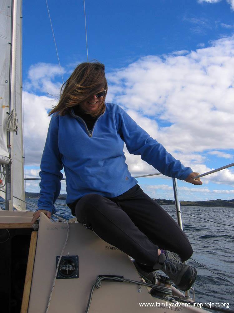 Sailing in Bay of Islands New Zealand Sailing in Bay of Islands New Zealand