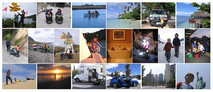 Photo Montage from The Big Trip
