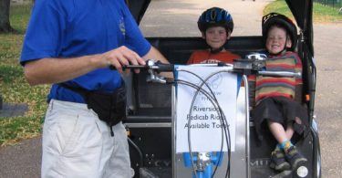 Pedicab Phil in Shrewsbury