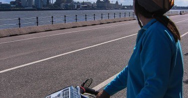 Looking across to Liverpool from Seacombe