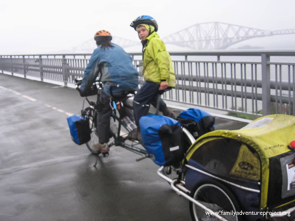 Crossing the Forth Bridge