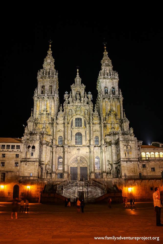 Cathedral at Santiago de Compostela