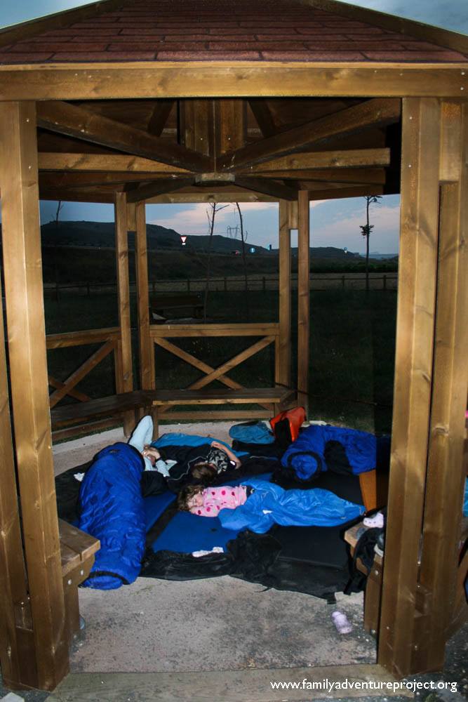 Sleeping out on Camino de Santiago