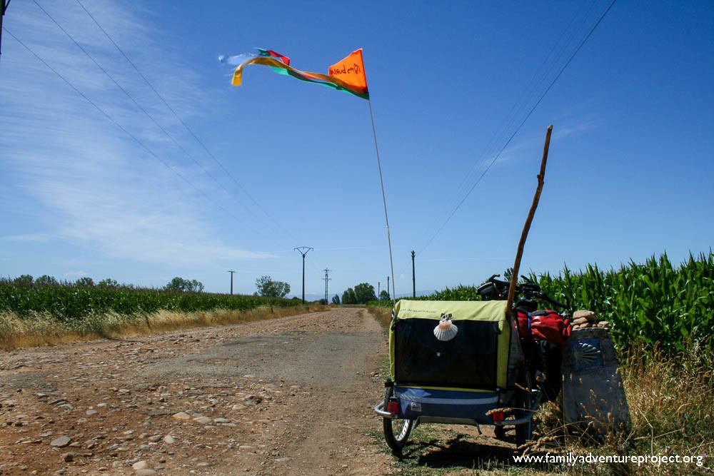 Cycling the Camino de Santiago.