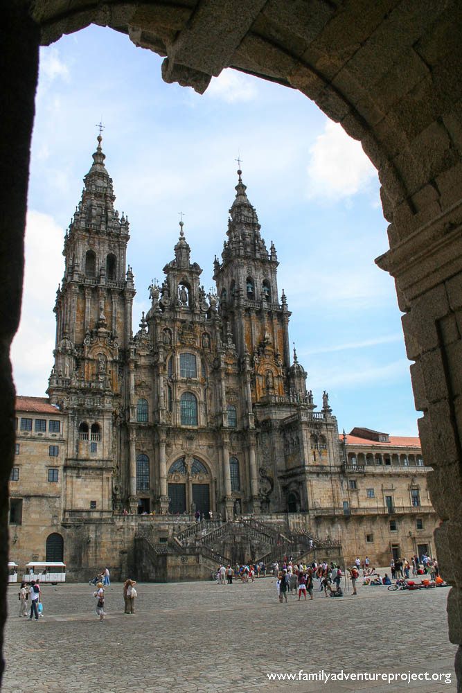 Cathedral at Santiago de Compostela Cathedral at Santiago de Compostela