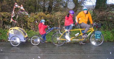 Family on a bike