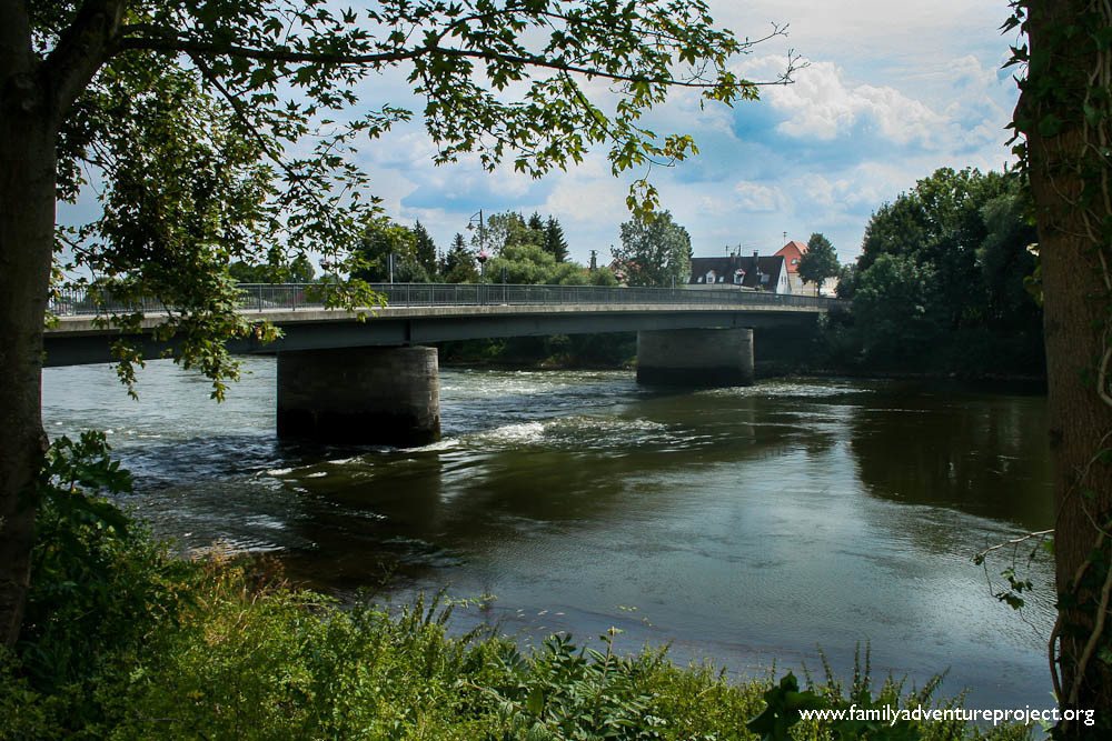 Meeting The Donau (Danube) at Donauworth