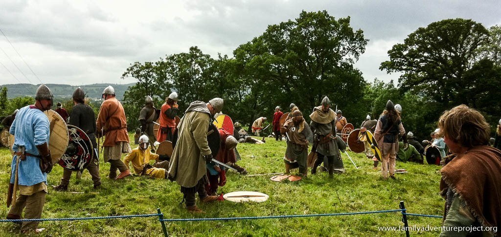 Medieval Reenactment at Rhuddlan Castle