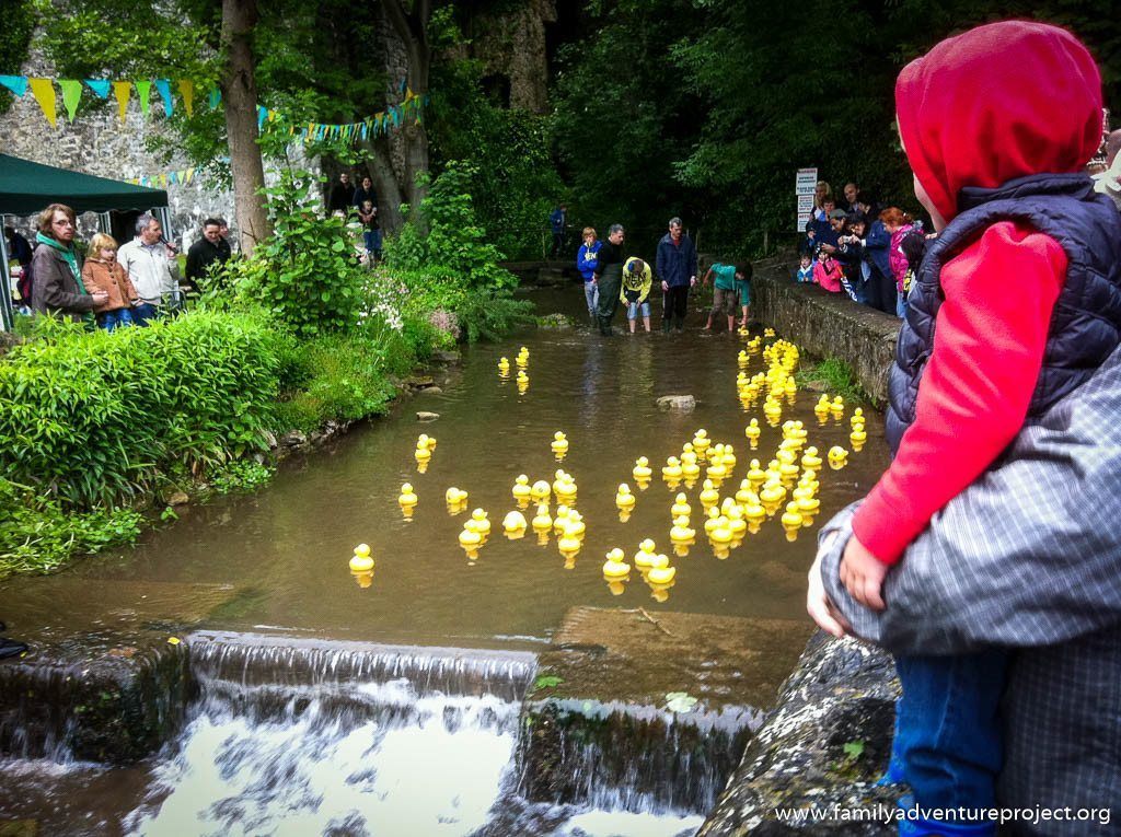 Duck Race in Rhyl