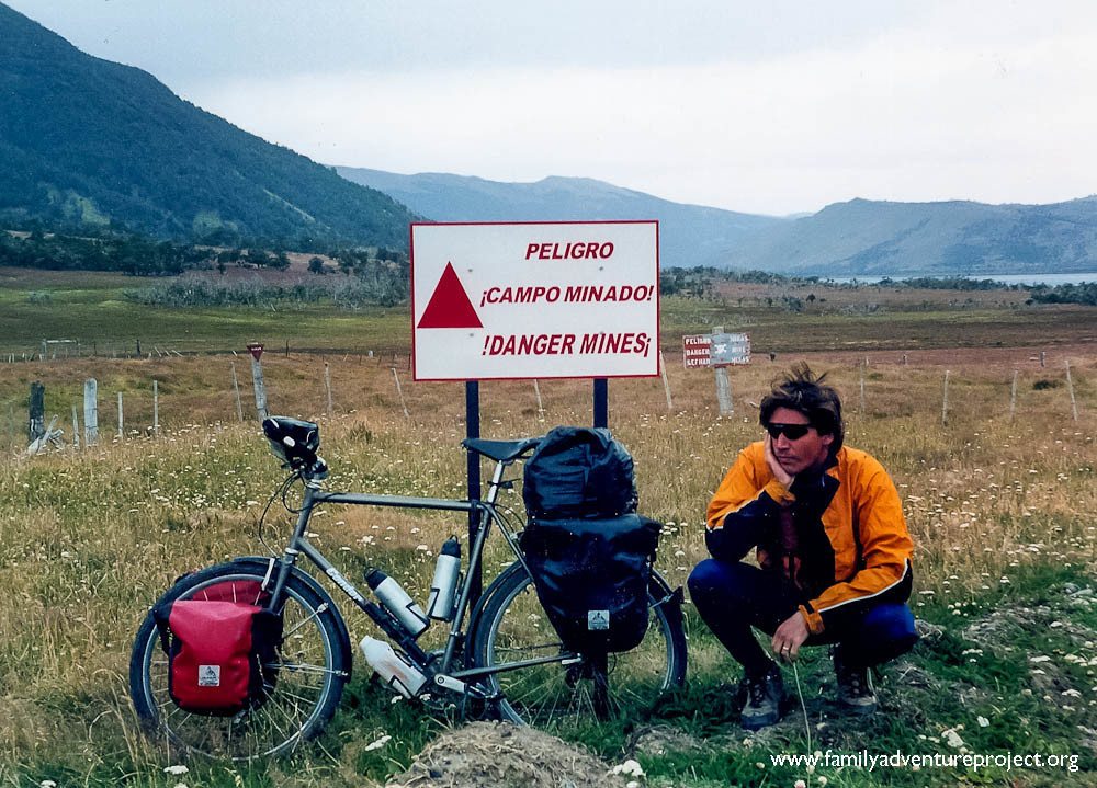Danger Mines Cycling in South America Danger Mines Cycling in South America