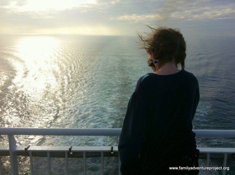 Looking out to sea