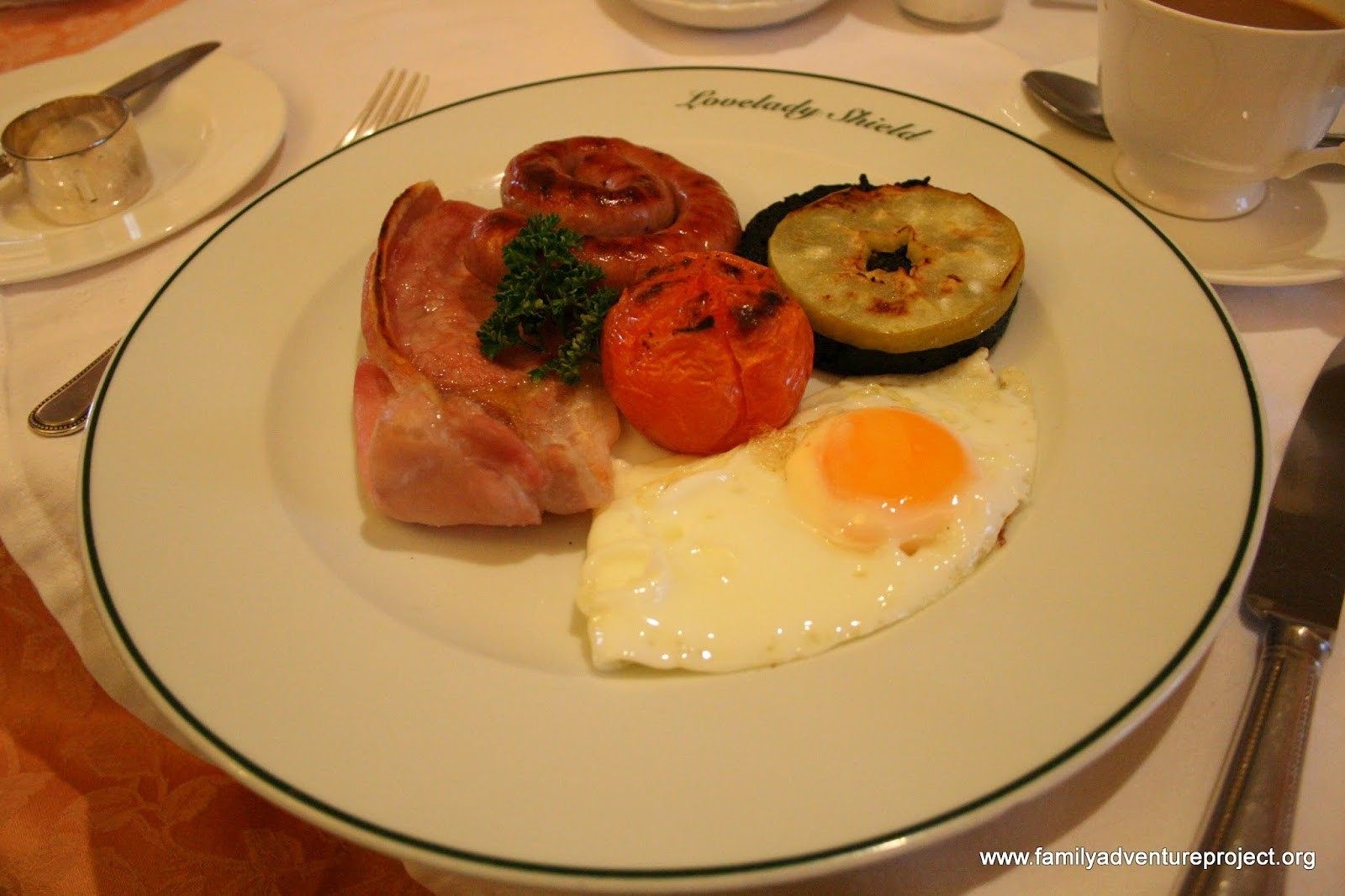 Lovelady Shield has won awards for its Brilliant Breakfast... and you can see why