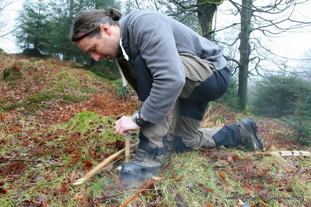 Starting a fire without matches
