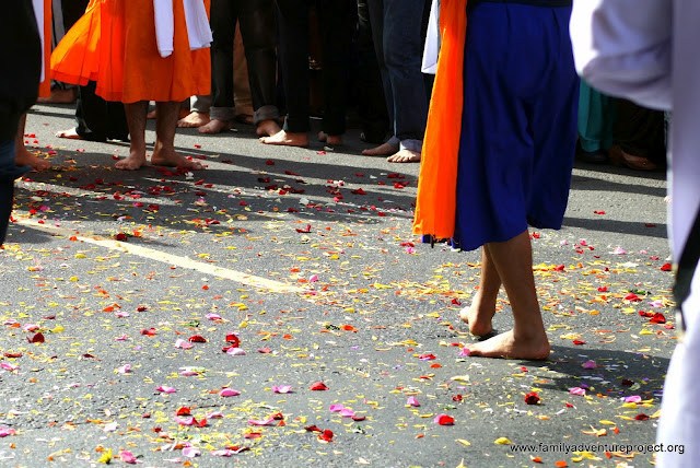 Petal strewn Southall Petal strewn Southall