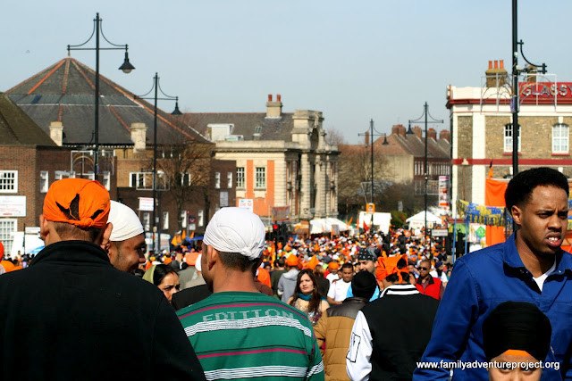 There were tens of thousands out in Southall There were tens of thousands out in Southall