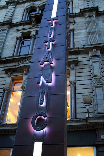 The White Star Line Lighting Masts, Donegall Square, Belfast