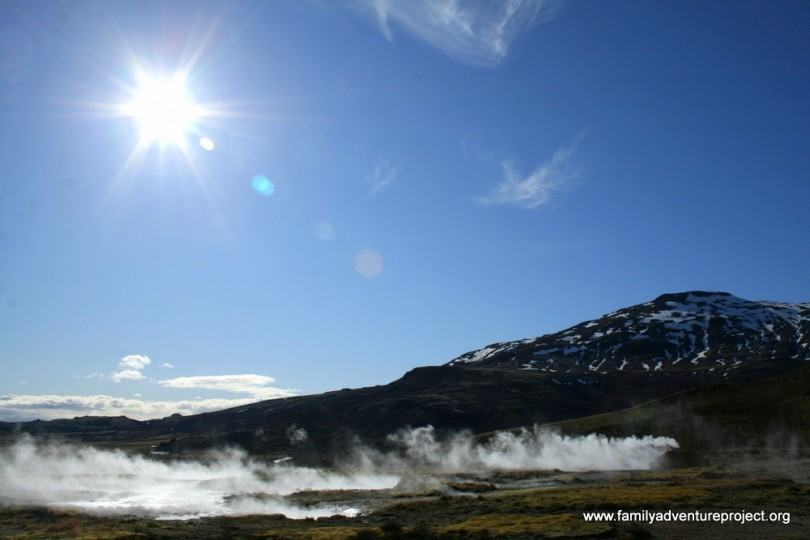 Iceland Geysir Geothermal Area