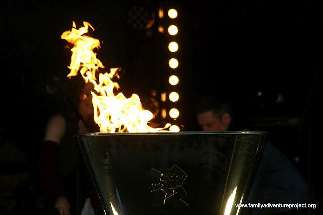 Olympic Torch Flame Bowness on Windermere Olympic Torch Flame Bowness on Windermere