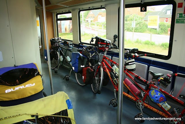 Bikes on trains