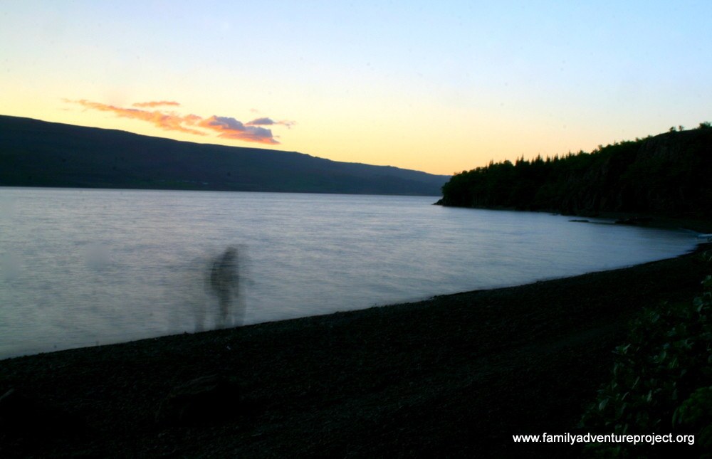 Attlavik, East Iceland Midnight Sun Attlavik, East Iceland Sunset