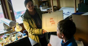 Astrid Andreasen shows us her work