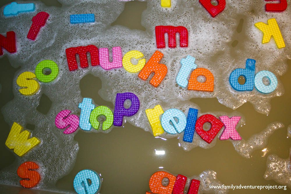 Bathtime Letters Bathtime Letters