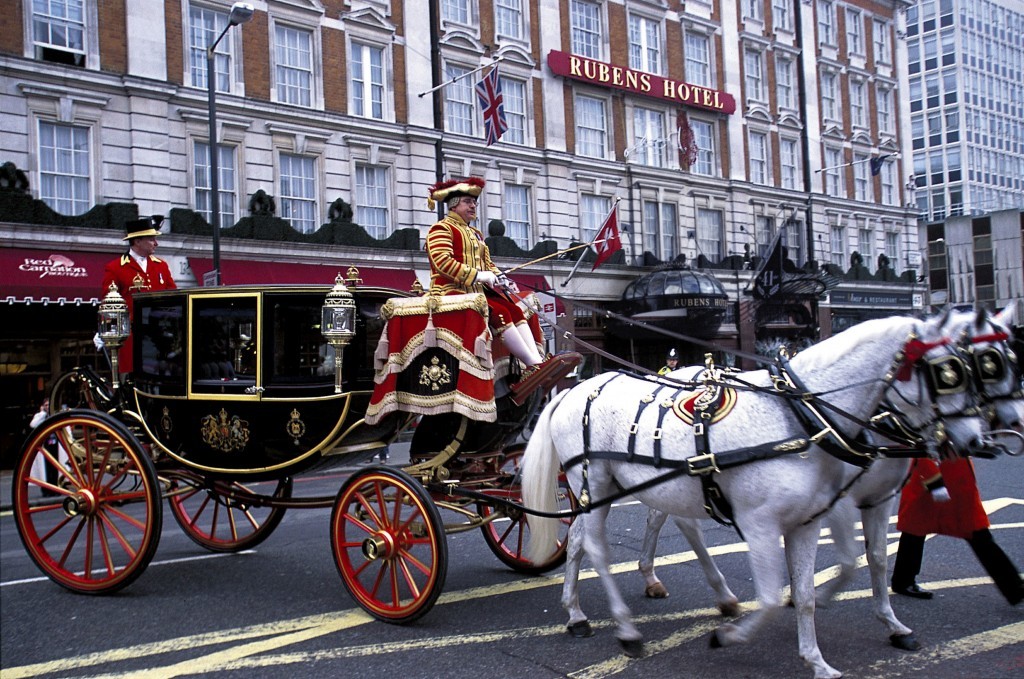 Rubens Hotel. Image courtesy Red Carnation Hotel Collection Rubens Hotel opposite Royal Mews.