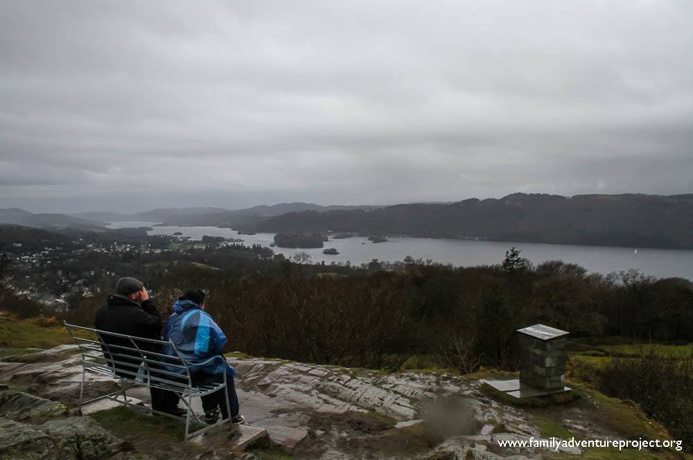 Orrest Head looking down to Windermere Orrest Head looking down to Windermere