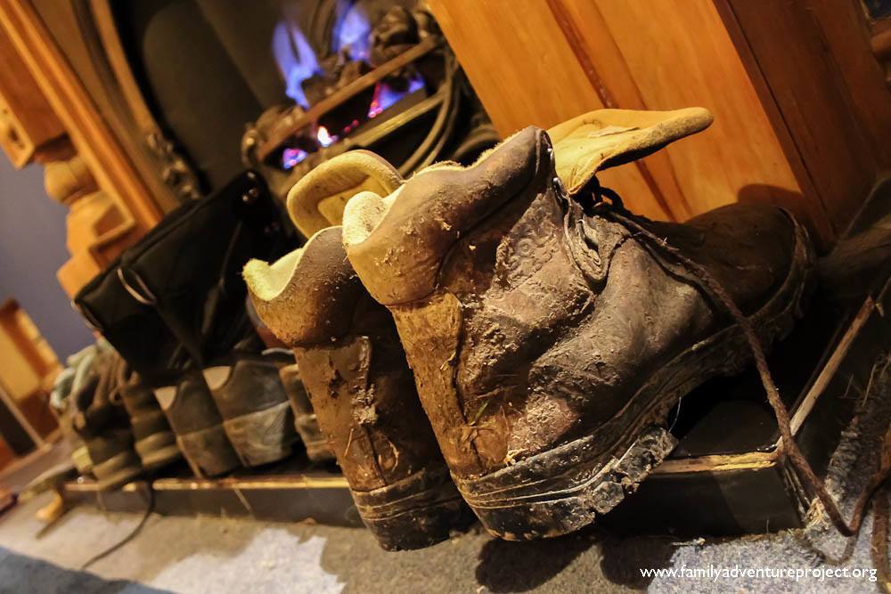 Muddy Boots drying out by the fire Muddy Boots drying out by the fire