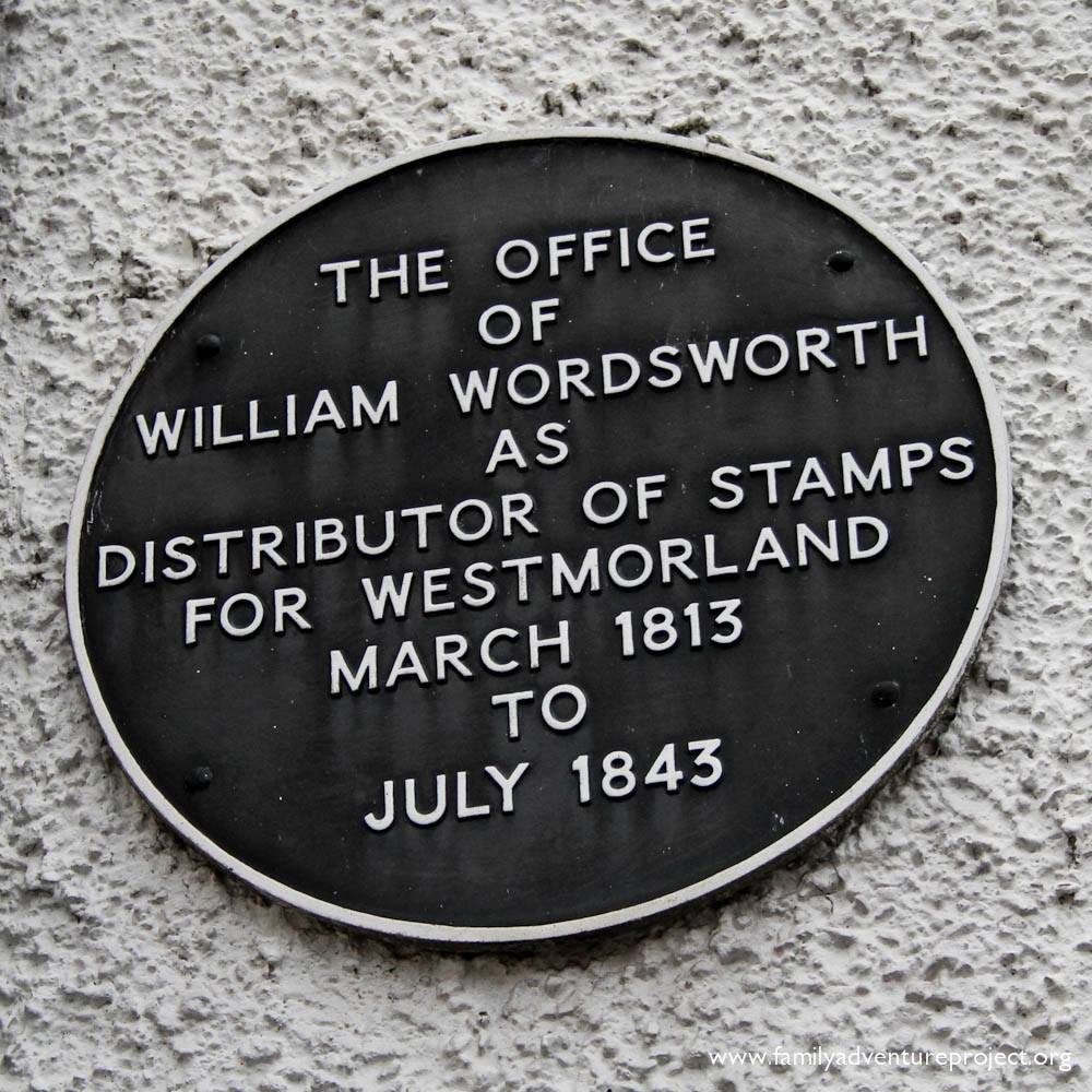 Wordsworth Plaque Ambleside