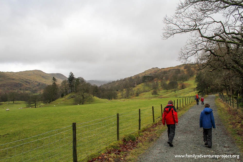Track to Rydal Hall