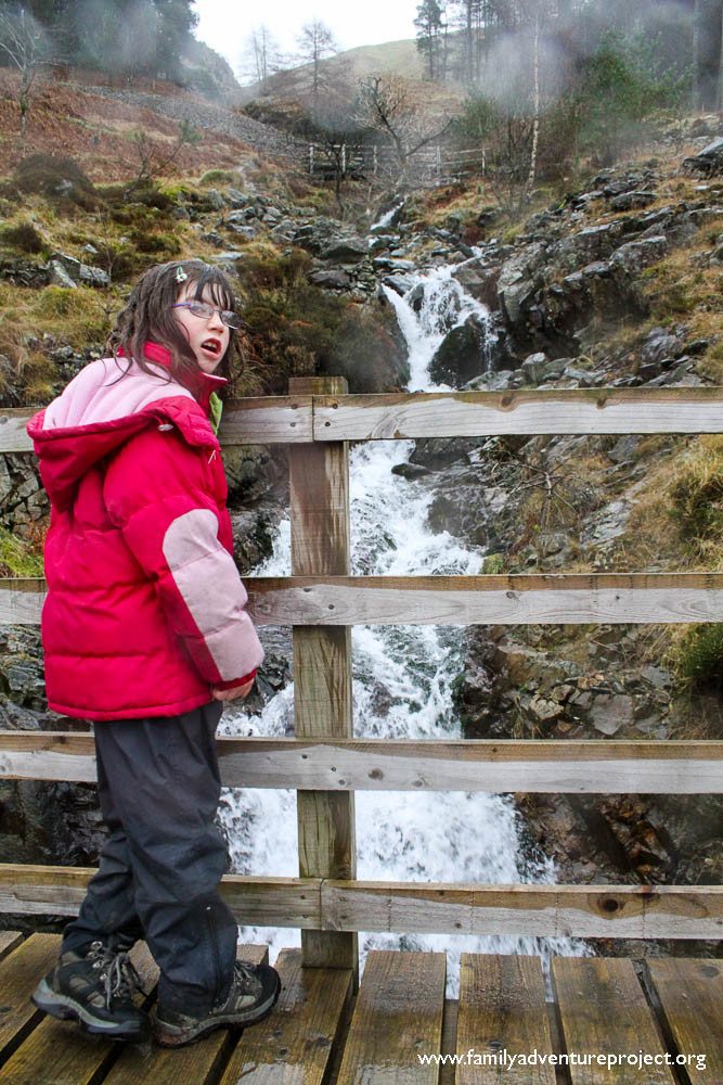 Looking at a Ghyll Cumbria
