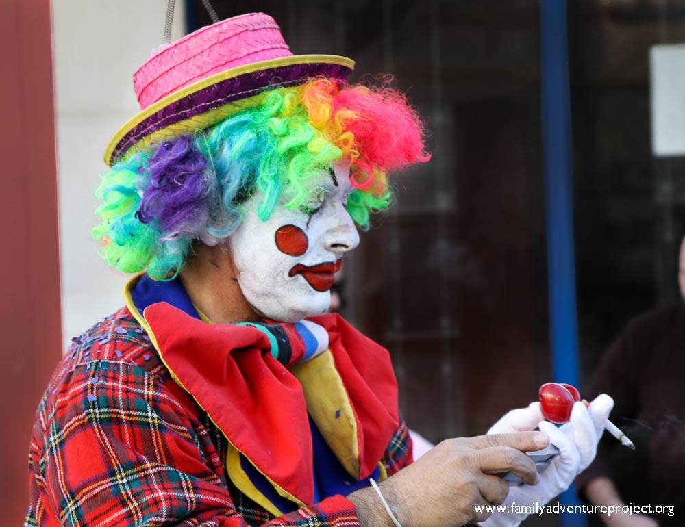 Clown Loule Carnival Algarve