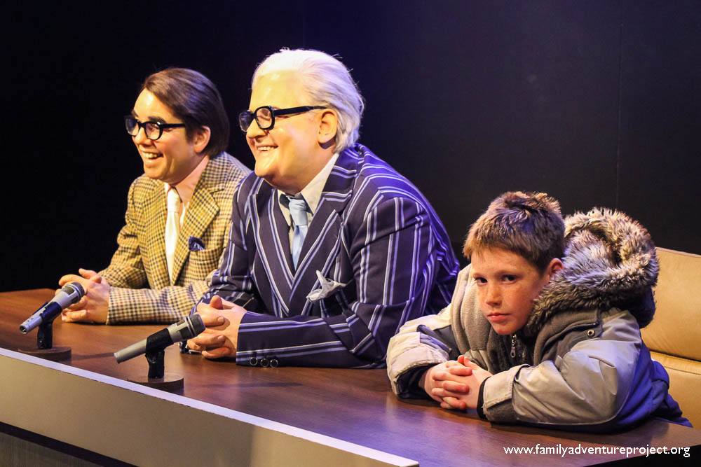 The Two Ronnies plus one at Madame Tussauds Blackpool