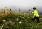 Planting a cross
