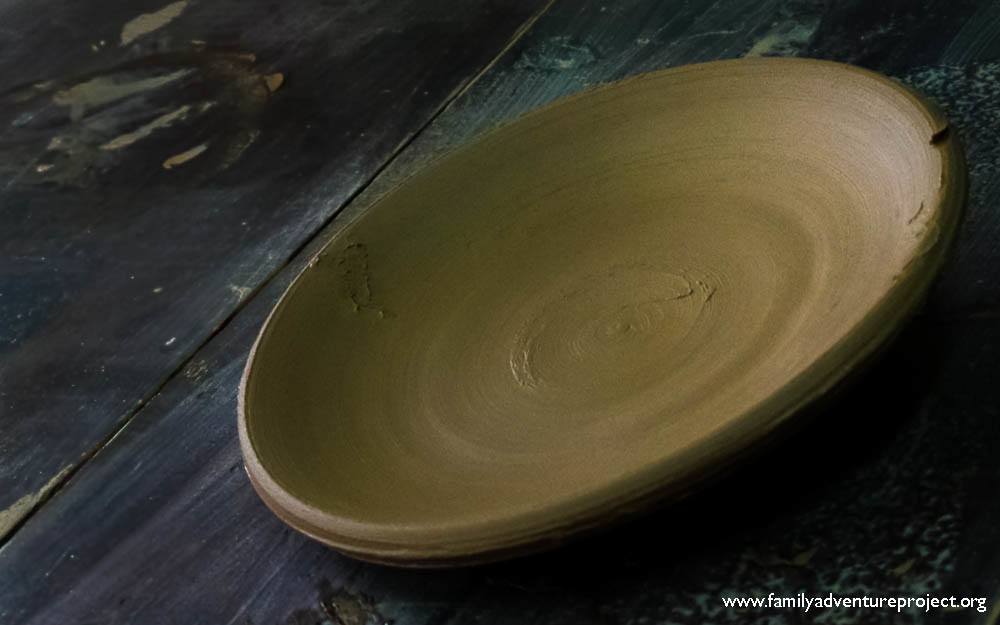 Misshapen pot 
