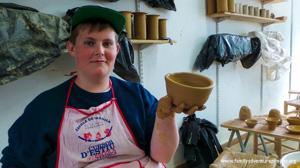 Pottery workshop La Bisbal