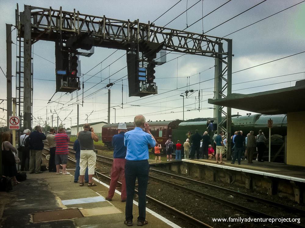 Trainspotters at Carnforth Station Trainspotters at Carnforth Station
