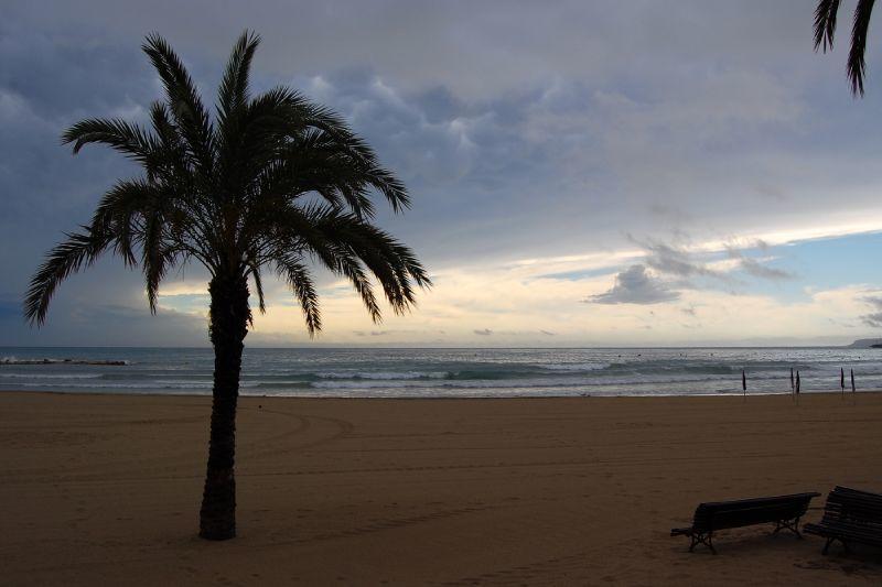 Alicante Beach Off Season