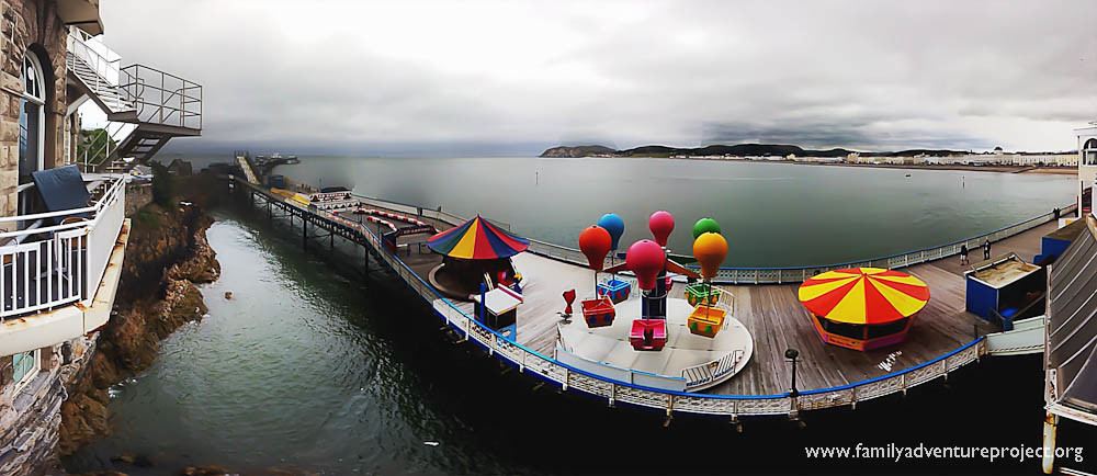 Lllandudno Pier from Grand Hotel