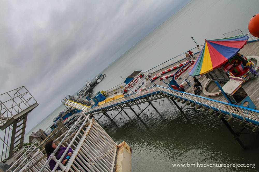 Llandudno Pier from the Grand Hotel