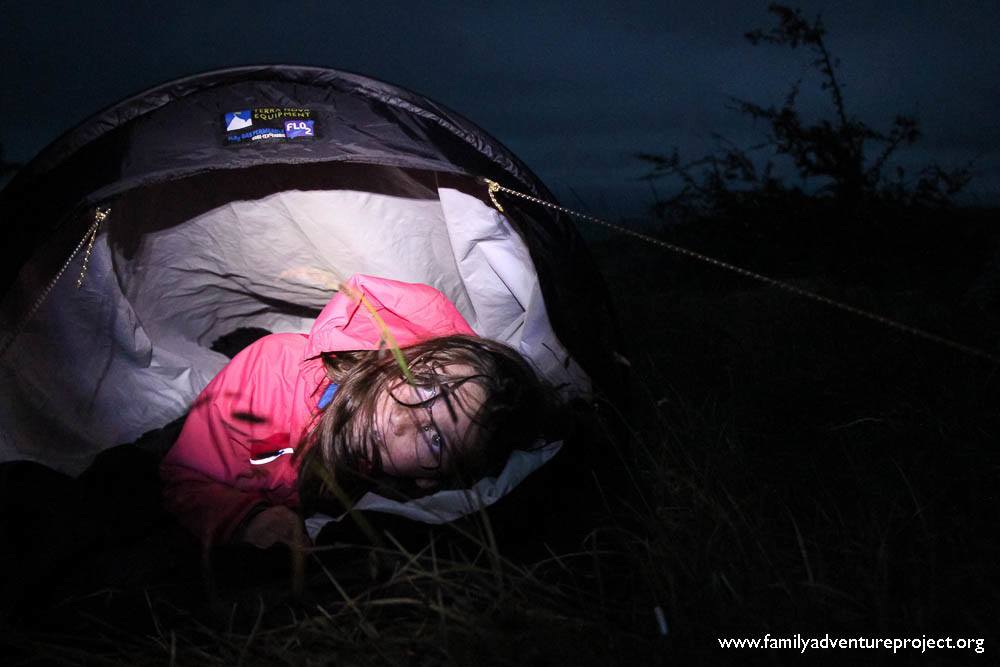 Sleeping out in Jupiter Biy